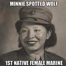 Minnie Spotted Wolf, American