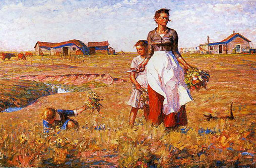 The Prairie is My Garden by Harvey Dunn